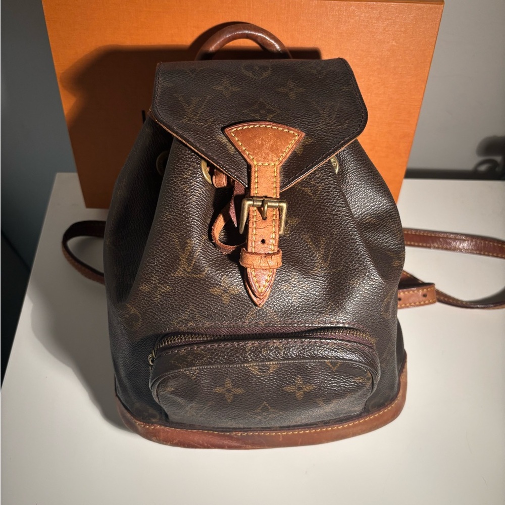 Louis Vuitton Brown Monogram Backpack